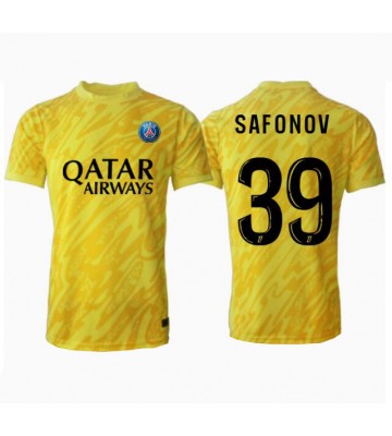 Paris Saint-Germain Matvei Safonov #39 Målvakt Tredje Tröja 2024-25 Kortärmad